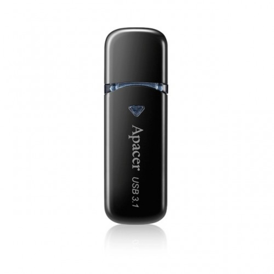 APACER 128GB AH355 USB 3.2 FLASH DRIVE BLACK